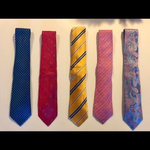 Silk Dress Ties - Lot of (5)